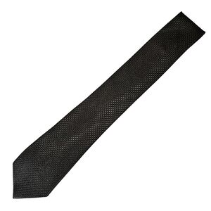Calvin Klein Black Textured Tie